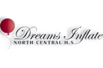  NC Dreams Inflate 100% Cotton T-shirt | North Central Dreams Inflate  