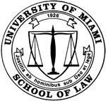  Miami Law Screen Printed UNISEX DEEP V-NECK T | University of Miami School of Law  