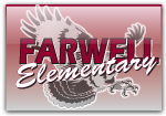 Farwell Elementary Screen Printed Youth Crewneck Sweatshirt | Farwell Elementary   