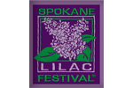  Spokane Lilac Festival Sandwich Bill Cap with Striped Closure | OLD Spokane Lilac Festival  