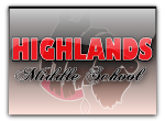  Highlands Middle School Contrast Stripe Sandwich Bill Cap | Highlands Middle School  
