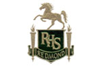  Redmond High School Volleyball Colorblock Raglan Baseball Jersey | Redmond High School Volleyball  