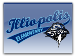  Illiopolis Elementary Youth Silk Touch Polo Shirt | Illiopolis Elementary   