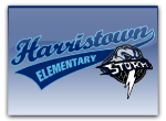  Harristown Elementary Screen Printed Youth Crewneck Sweatshirt | Harristown Elementary  