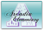  Arcadia Elementary Ladies Dri Mesh V-Neck Polo | Arcadia Elementary   