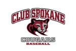  Club Spokane Cougar Baseball Flat Bill Adjustable Cap - Embroidered | Club Spokane Cougar Baseball  
