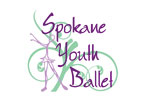  Spokane Youth Ballet Ladies' 50/50 Heather Ringer Tee - Screenprint | Spokane Youth Ballet   