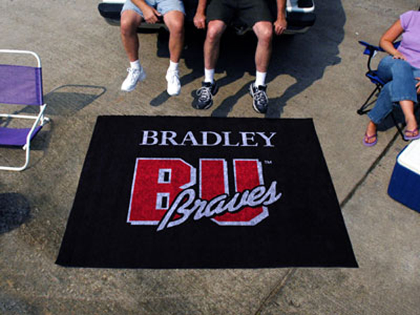 Show your Bradley University team pride and add style to your tailgating party with FANMATS area rugs. Made in U.S.A. 100% nylon carpet and non-skid 