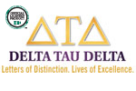  Delta Tau Delta Embroidered Textured Sport Shirt with Wicking | Delta Tau Delta Fraternity  