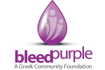  Bleed Purple Microfiber Golf Towel with Grommet | Bleed Purple   