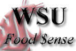  WSU Food Sense 100% Cotton T-shirt | WSU Spokane County Extension Food $ense   