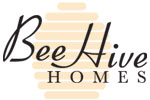  Bee Hive Homes Screen Print 100% Cotton T-Shirt | Bee Hive Homes   