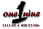  One 1 Nine Graphic & Web Design Embroidered Essential Tote | One 1 Nine Graphic & Web Design  