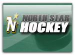  North Star Hockey Screen Printed Super Heavyweight Pullover Hooded Sweatshirt | North Star Hockey  