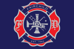  Fairchild Fire Department Screen Printed Heavy Cotton - 100% Cotton T-Shirt | Fairchild Fire Department  