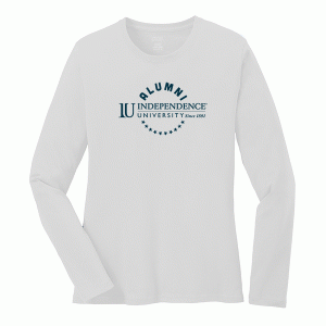 Independence University Alumni Ladies Long Sleeve 5.4-oz 100% Cotton T-Shirt