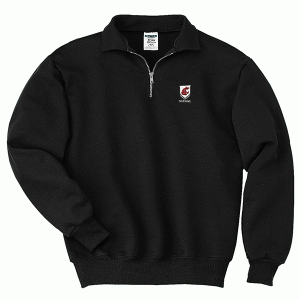 WSU Nursing 1/4 Zip Sweatshirt with Cadet Collar