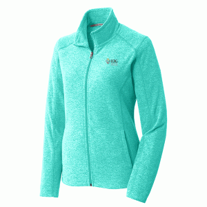 Healthcare Resource Group Ladies Heather Microfleece Full-Zip Jacket