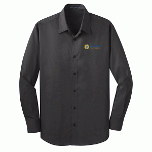 Sunshine Health Facilities Stretch Poplin Shirt.