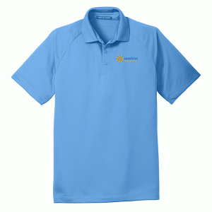 Sunshine Health Facilities Crossover Raglan Polo