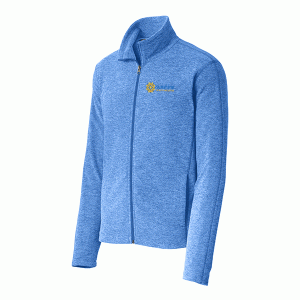 Sunshine Health Facilities Heather Microfleece Full-Zip Jacket