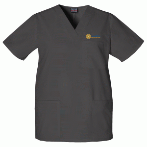 Sunshine Health Facilities Cherokee Workwear V-Neck Top - Unisex  - 3 Pockets