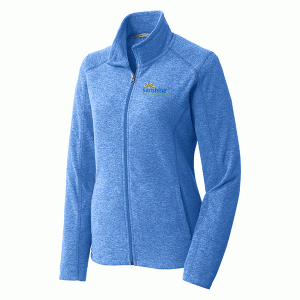 SHF Adult & Family Homes Ladies Heather Microfleece Full-Zip Jacket