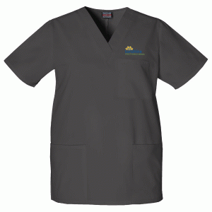 SHF Adult & Family Homes Cherokee Workwear V-Neck Top - Unisex  - 3 Pockets