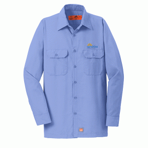SHF Memory Care Long Sleeve Solid Ripstop Shirt