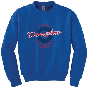 Douglas Family Reunion Youth Crewneck Sweatshirt