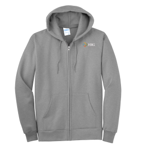 Healthcare Resources Port & CompanyÂ® Tall Essential Fleece Full-Zip Hooded Sweatshirt