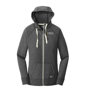 Kiemle Hagood New Era Ladies Sueded Cotton Full-Zip Hoodie