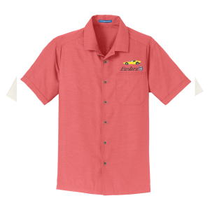 POCA Port Authority Textured Camp Shirt. S662