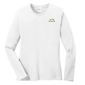 Port & Company Ladies Long Sleeve 5.4-oz 100% Cotton T-Shirt