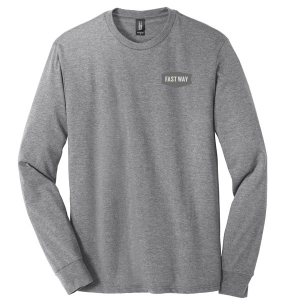 District Made® Mens Perfect Tri® Long Sleeve Crew Tee