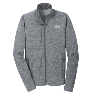 Port Authority® Digi Stripe Fleece Jacket