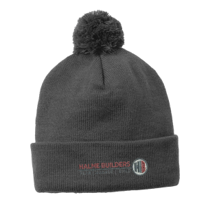 Sport-Tek Solid Pom Pom Beanie