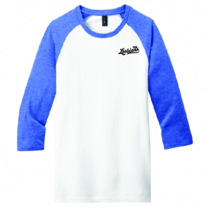 District Young Mens Very Important Tee 3/4-Sleeve Raglan. DT6210