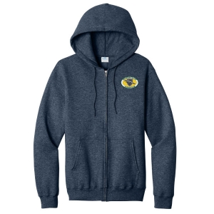 Port & Company - 7.8-oz Full-Zip Hooded Sweatshirt