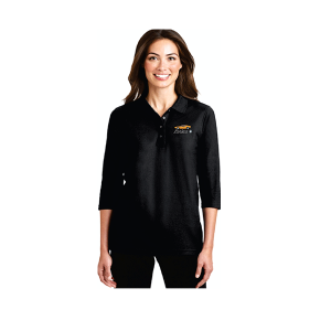 Ladies Silk Touch 3/4-Sleeve Sport Shirt