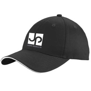 Jasper Products Unstructured Sandwich Bill Cap.