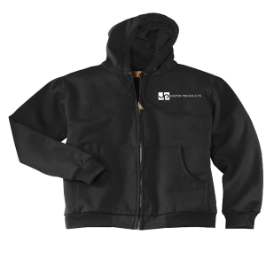 Jasper Product's Heavyweight Full Zip Hooded Sweatshirt