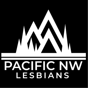 PNW Lesbians Sticker Original Logo