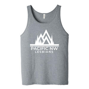 PNW Lesbian's Unisex Jersey Tank. 