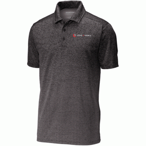 Sport-Tek Ombre Heather Polo. ST671