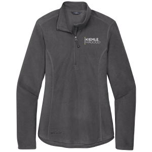 Eddie Bauer Ladies 1/2-Zip Microfleece Jacket