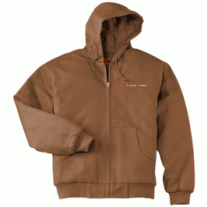 CornerStone Tall Duck Cloth Hooded Work Jacket. TLJ763H