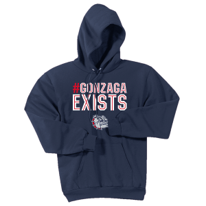 #GONZAGAEXISTS Hooded Sweatshirt (Sale Price)