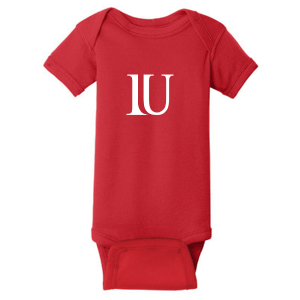 IU Rabbit Skins Infant Short Sleeve Baby Rib Bodysuit.