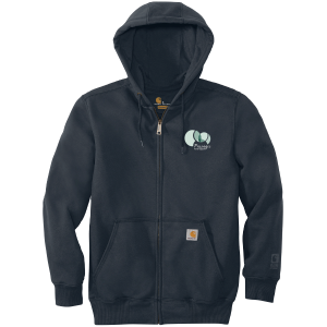 Carhartt Rain Defender Paxton Heavyweight Hooded Zip-Front Sweatshirt. CT100614